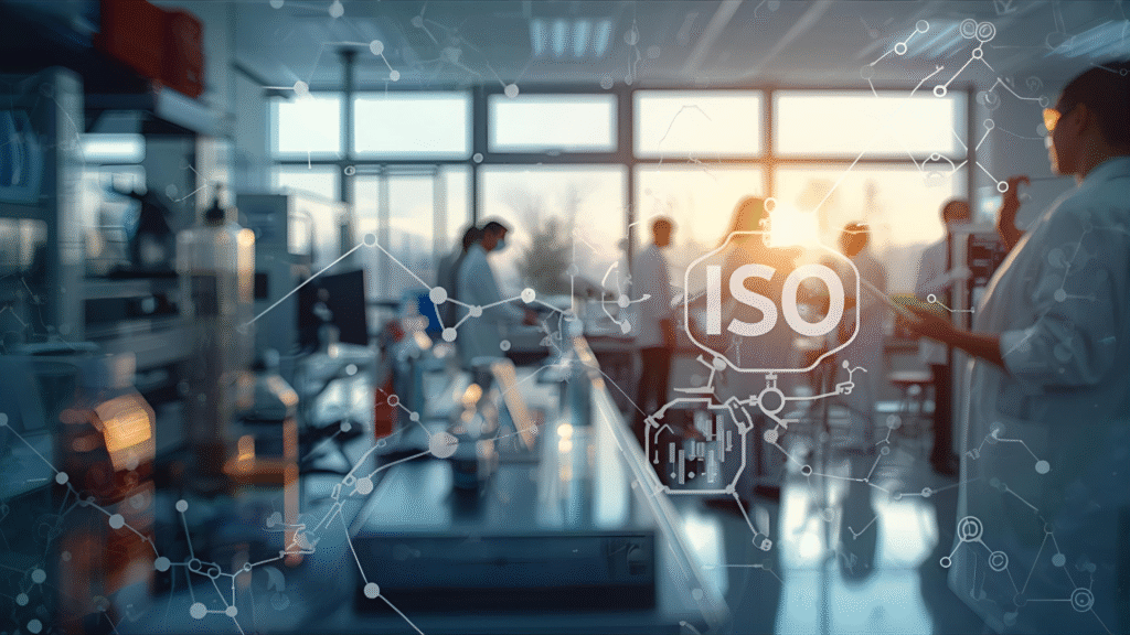 ISO 17025 accreditation process in a testing laboratory”