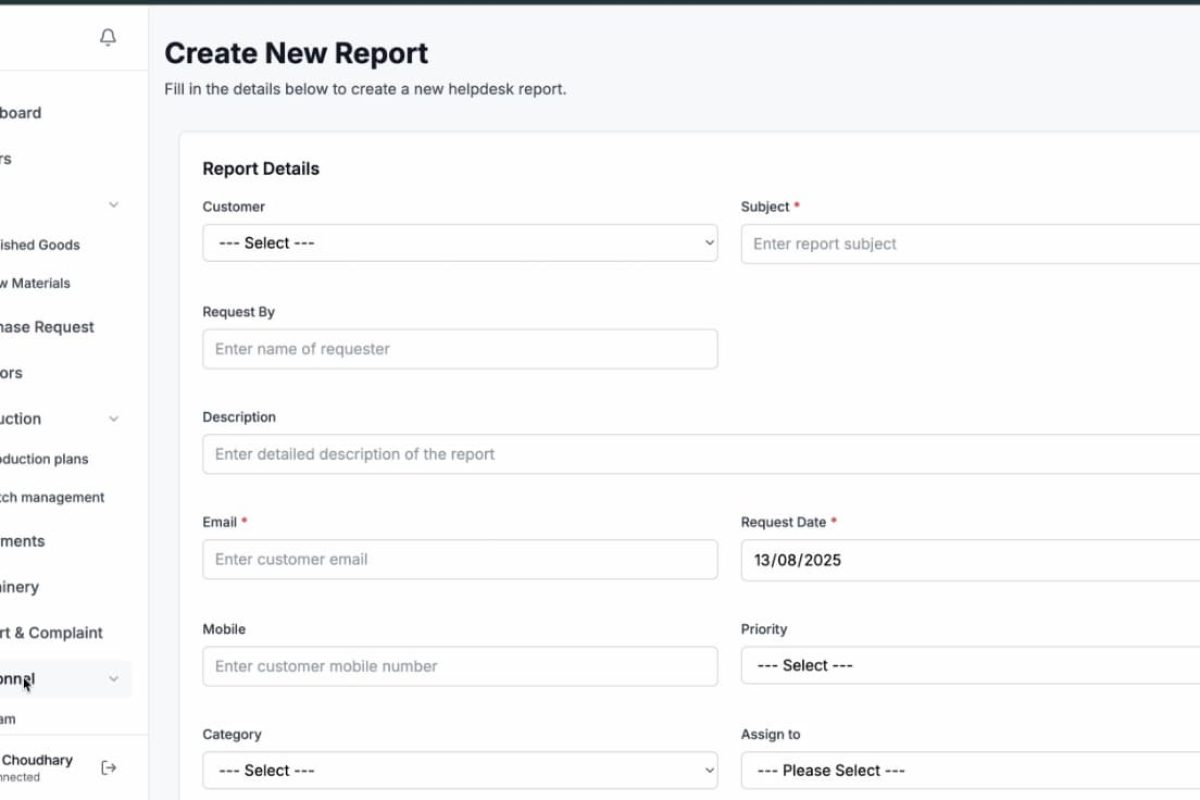 Report - ProSca QMS